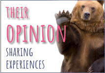 their opinion sharing experiences